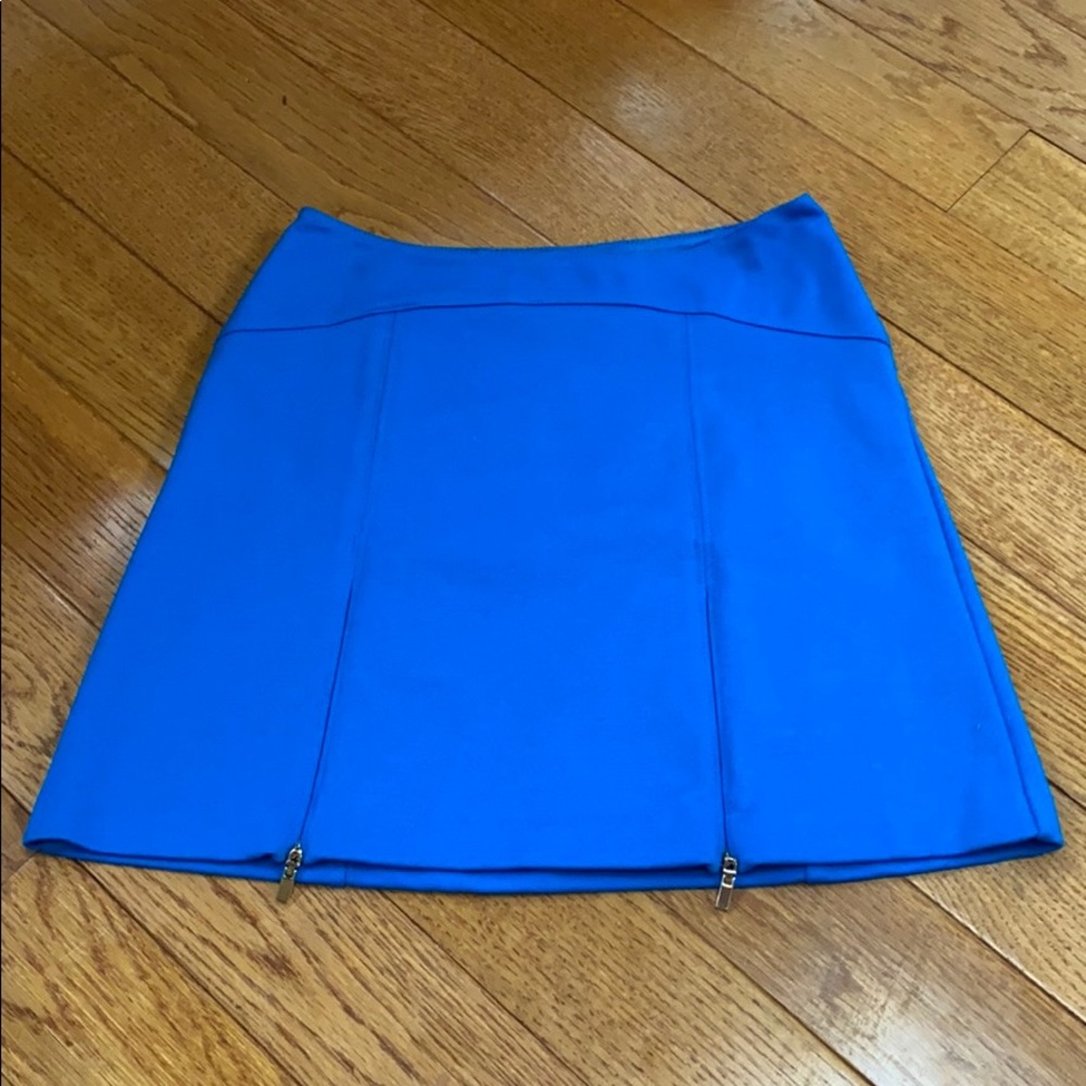 Cooperative Bright Blue A-line Mini Skirt